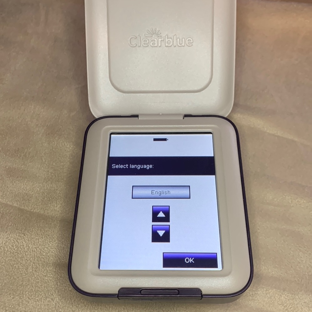 Clearblue fertility monitor